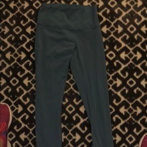 Blue lulu lemon leggings